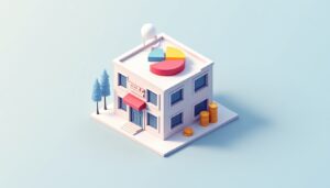 Rendu 3d batiment et graphiques